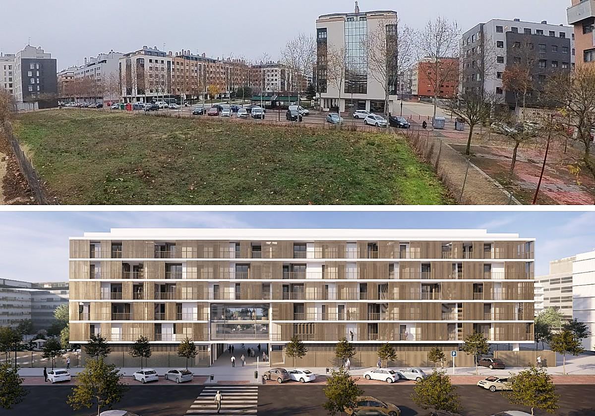 Urbanismo adjudicará la parcela más céntrica de Villa de Prado para 72 pisos para mayores